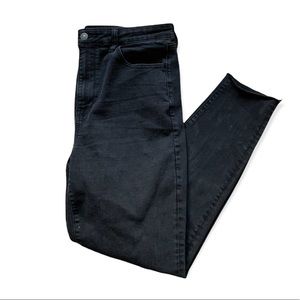 American Eagle Highest Rise Jegging Black 16